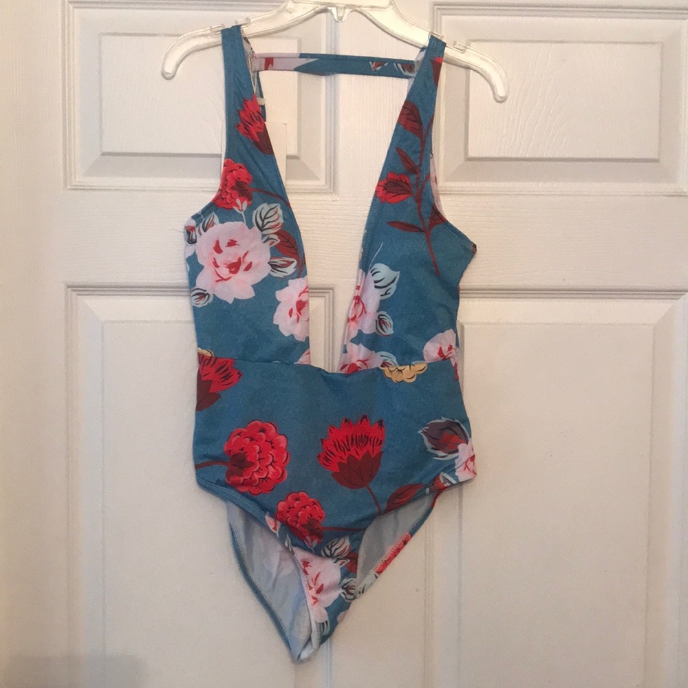 Floral one piece